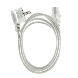 Cablu de alimentare Cablexpert PC-186W-VDE, 1.8 m, Alb flexmag.md