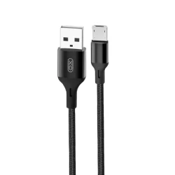 Cablu incarcare si sincronizare XO NB143, USB Type-A-micro-USB, 2m flexmag.md