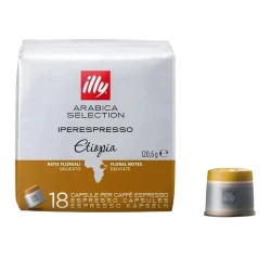 Cafea Illy Iperespresso Arabica Selection - Etiopia, 18 buc flexmag.md