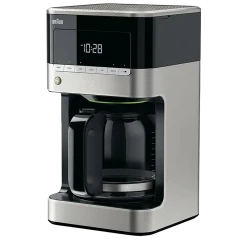 Кофеварка Braun KF 7120 BK, 1000 Вт, Черный, Нержавеющая сталь flexmag.md