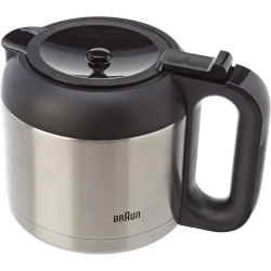Cafetiera Braun KF 7125 BK, 1000W, Negru, Otel inoxidabil flexmag.md