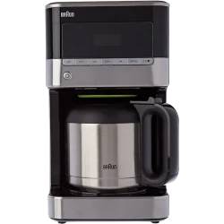 Cafetiera Braun KF 7125 BK, 1000W, Negru, Otel inoxidabil flexmag.md