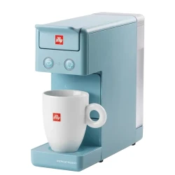Cafetiera cu capsule illy Y3.3, 1250W, Albastru flexmag.md