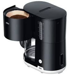 Кофеварка с капельной системой Braun KF1100 BK, 1000 Вт, черный flexmag.md