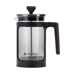 Cafetiera French Press Polaris Albero-1000FP, 1L, Negru flexmag.md
