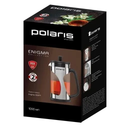 Кофеварка френч-пресс Polaris Enigma- 1000FP, 1 л, черная flexmag.md