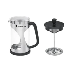 Cafetiera French Press Polaris Enigma-600FP, 0,6L, Negru - Inox flexmag.md