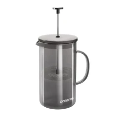 Cafetiera French Press Polaris Graphit-1000FP, 1L, Grey flexmag.md