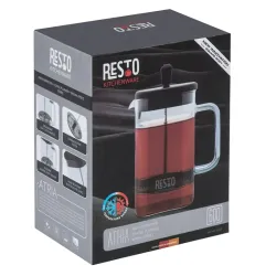 Cafetiera French Press RESTO 90504 ATRIA Negru flexmag.md