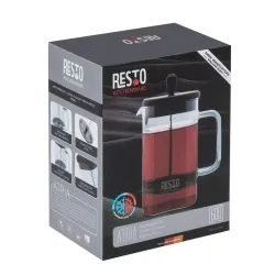 Cafetiera French Press RESTO 90504 ATRIA Negru flexmag.md