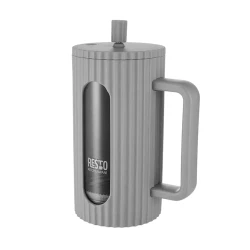 Cafetiera French Press RESTO 90533, 1L, Gri deschis flexmag.md