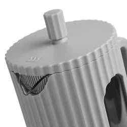 Cafetiera French Press RESTO 90533, 1L, Gri deschis flexmag.md