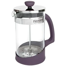 Cafetiera French Press Rondell RDS-938, 1L, Violet flexmag.md