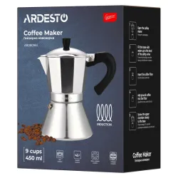 Cafetiera gheizer Ardesto AR0809AI Gemini Piemonte Otel inoxidabil flexmag.md