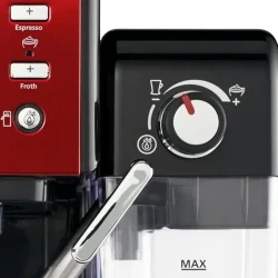 Ручная кофеварка Breville Prima Latte II VCF109X-01, 1050 Вт, красная flexmag.md