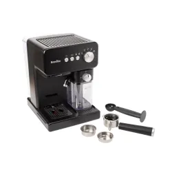 Cafetiera manuala Breville VCF183X Negru flexmag.md