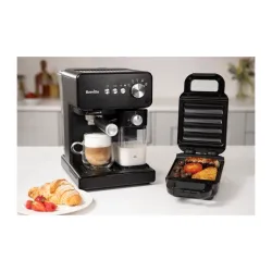 Cafetiera manuala Breville VCF183X Negru flexmag.md