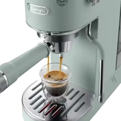 Cafetiera manuala DeLonghi EC890GR, 1450W, Verde flexmag.md