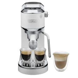Cafetiera manuala DeLonghi EC890WI, 1450W, Alb flexmag.md