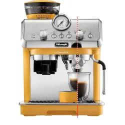 Cafetiera manuala DeLonghi EC9155.YE Galben flexmag.md