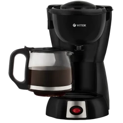 Кофеварка VITEK VT-1521, 600 Вт, Черный flexmag.md