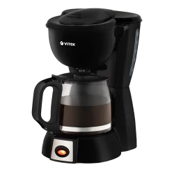 Кофеварка VITEK VT-1521, 600 Вт, Черный flexmag.md