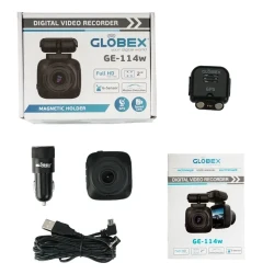 Camera auto DVR Globex GE-114w, Negru flexmag.md