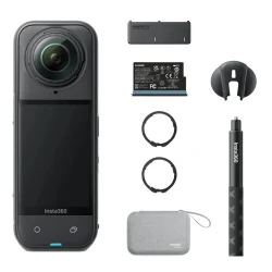Camera Video Sport Insta360 X5 Essentials Bundle, Negru flexmag.md