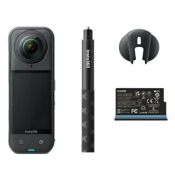 Camera Video Sport Insta360 X5 Starter Bundle, Negru flexmag.md