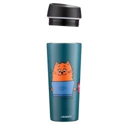 Кружка-термос Ardesto AR2645CG, 0,45 л, синяя flexmag.md