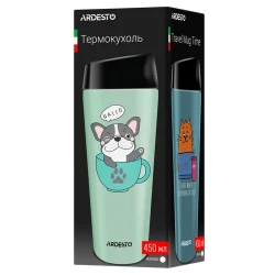 Cana termos Ardesto AR2645DG, 0,45L, Verde flexmag.md