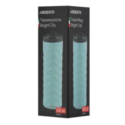 Cana termos Ardesto Bright City Verde flexmag.md