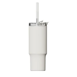 Кружка-термос Xiaomi Straw Mug, 1 л, белая flexmag.md