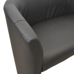 Canapea Deco CLUB DUO Eco 30, Black flexmag.md