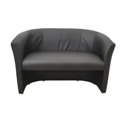 Canapea Deco CLUB DUO Eco 30, Black flexmag.md