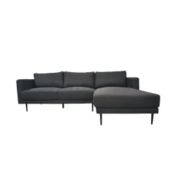 Canapea Deco Era Dark Grey (dreapta) flexmag.md