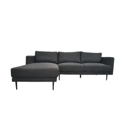 Диван Deco Era Dark Grey (левый) flexmag.md