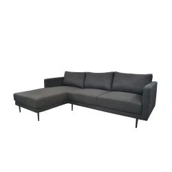 Диван Deco Era Dark Grey (левый) flexmag.md