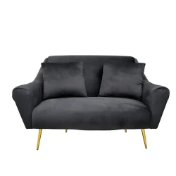 Диван Deco Gloriosa 2 Black flexmag.md