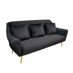 Canapea Deco Gloriosa 3 Black flexmag.md