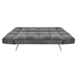 Canapea Deco LM-58 Grey Velvet flexmag.md