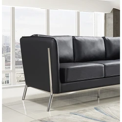 Canapea Deco SALVADOR-3 Black flexmag.md