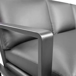 Canapea Deco York 3 Pu Black flexmag.md
