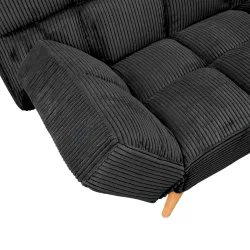 Canapea extensibila Deco CLM58V-JSCM-BLK flexmag.md