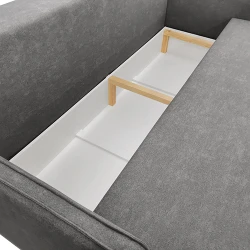 Диван-кровать Deco Greiss Grey flexmag.md