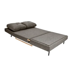 Canapea extensibila Deco LM-105 Dark Grey (120 cm) flexmag.md