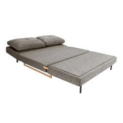 Canapea extensibila Deco LM-105 Dark Grey (150 cm) flexmag.md