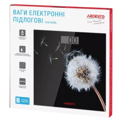 Напольные весы Ardesto SCB-965BL, черные flexmag.md