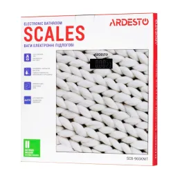 Cantar de podea Ardesto SCB-965KNIT Alb flexmag.md