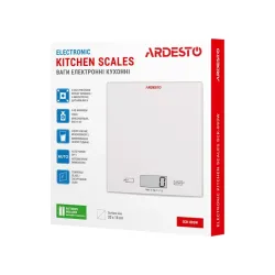 Cantar electronic de bucatarie Ardesto SCK-893W Alb flexmag.md